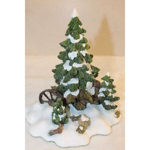 Dept 56 Village Accessories - Wagonwheel Pine Grove